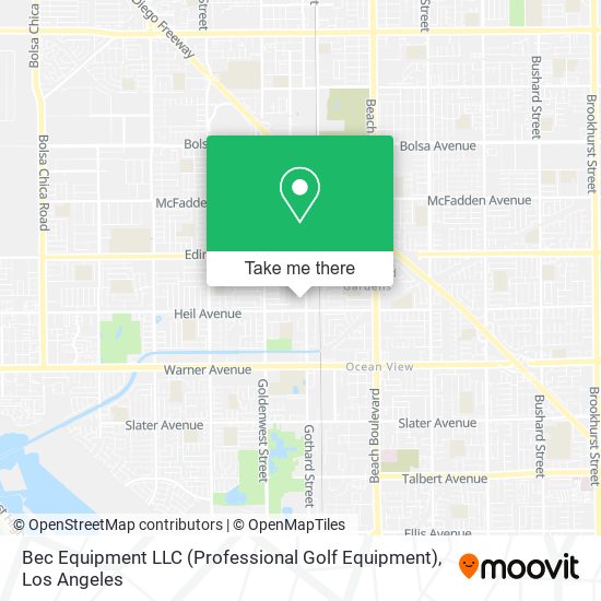 Bec Equipment LLC (Professional Golf Equipment) map