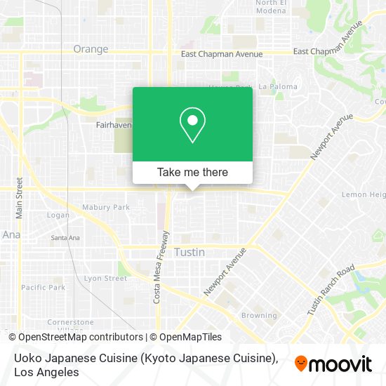 Uoko Japanese Cuisine (Kyoto Japanese Cuisine) map