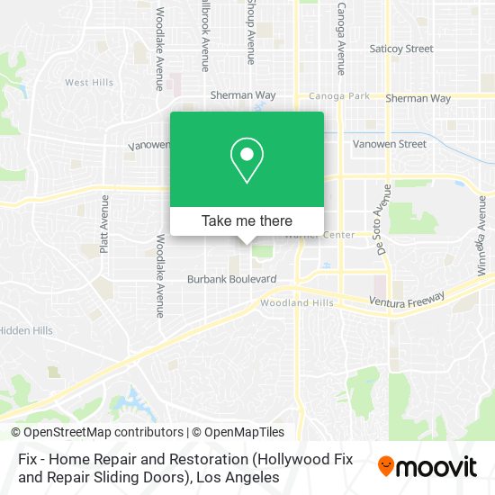 Fix - Home Repair and Restoration (Hollywood Fix and Repair Sliding Doors) map