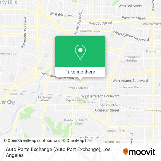 Auto Parts Exchange (Auto Part Exchange) map