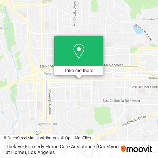 Thekey - Formerly Home Care Assistance (Care4you at Home) map