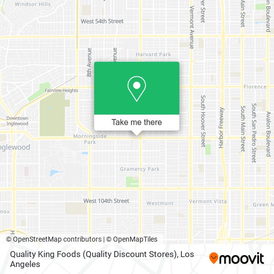 Mapa de Quality King Foods (Quality Discount Stores)