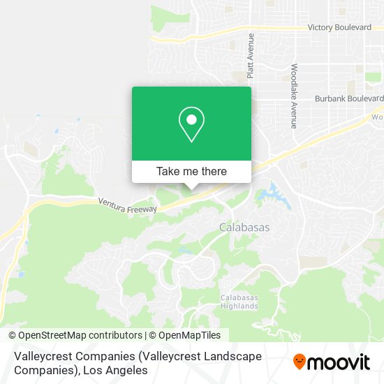 Mapa de Valleycrest Companies (Valleycrest Landscape Companies)