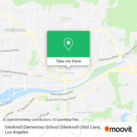 Mapa de Glenknoll Elementary School (Glenknoll Child Care)