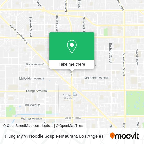 Mapa de Hung My VI Noodle Soup Restaurant