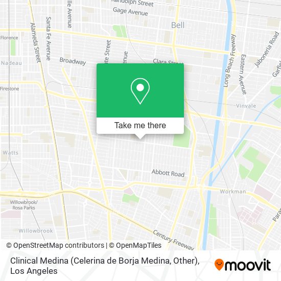 Clinical Medina (Celerina de Borja Medina, Other) map