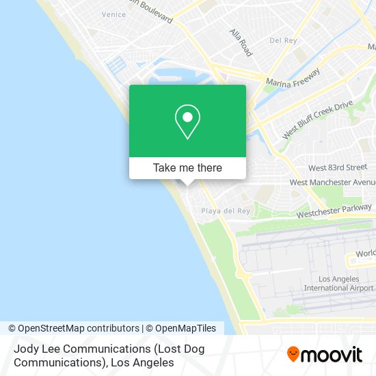Mapa de Jody Lee Communications (Lost Dog Communications)