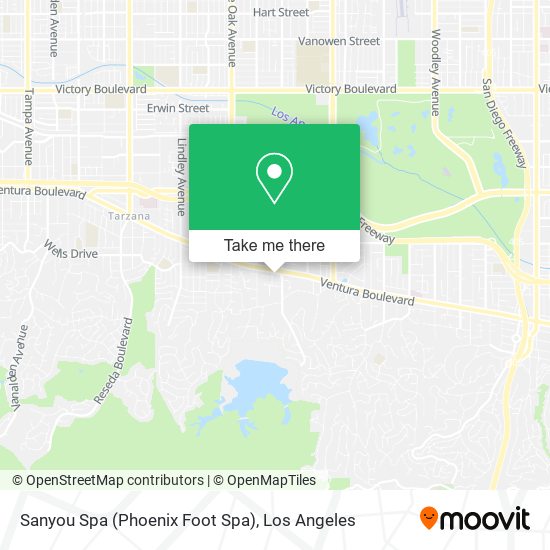 Sanyou Spa (Phoenix Foot Spa) map