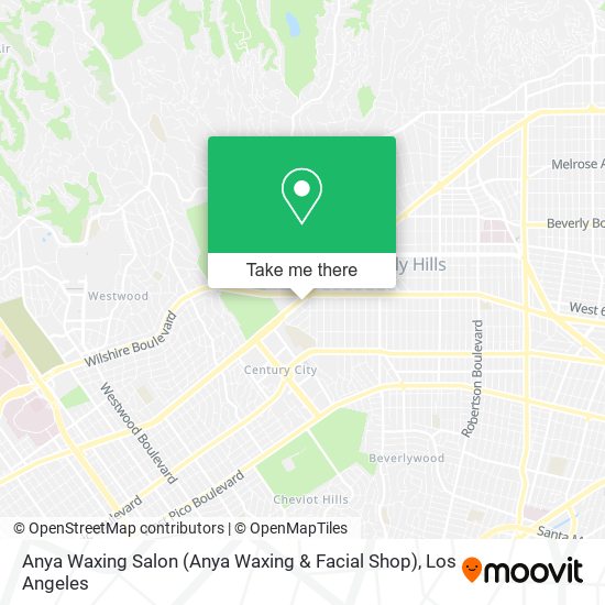 Mapa de Anya Waxing Salon (Anya Waxing & Facial Shop)