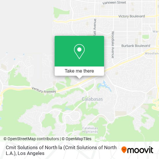 Mapa de Cmit Solutions of North la