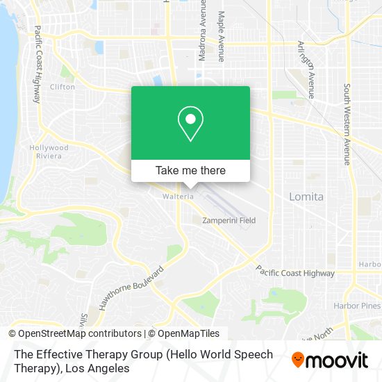 The Effective Therapy Group (Hello World Speech Therapy) map