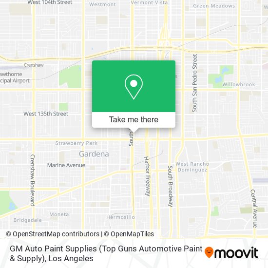 Mapa de GM Auto Paint Supplies (Top Guns Automotive Paint & Supply)