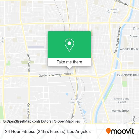 24 Hour Fitness (24hrs Fitness) map