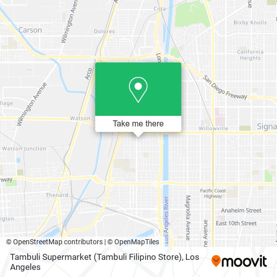 Mapa de Tambuli Supermarket (Tambuli Filipino Store)