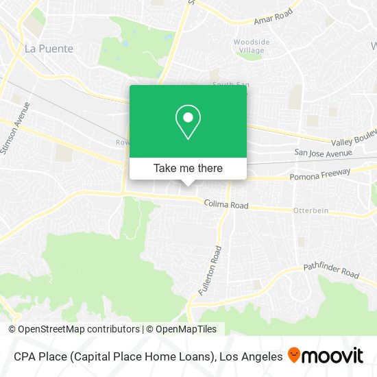 Mapa de CPA Place (Capital Place Home Loans)