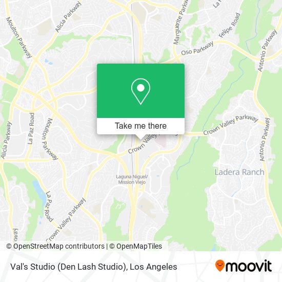 Mapa de Val's Studio (Den Lash Studio)
