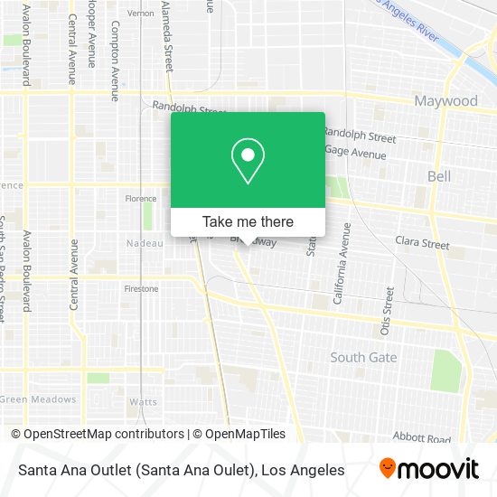 Santa Ana Outlet (Santa Ana Oulet) map