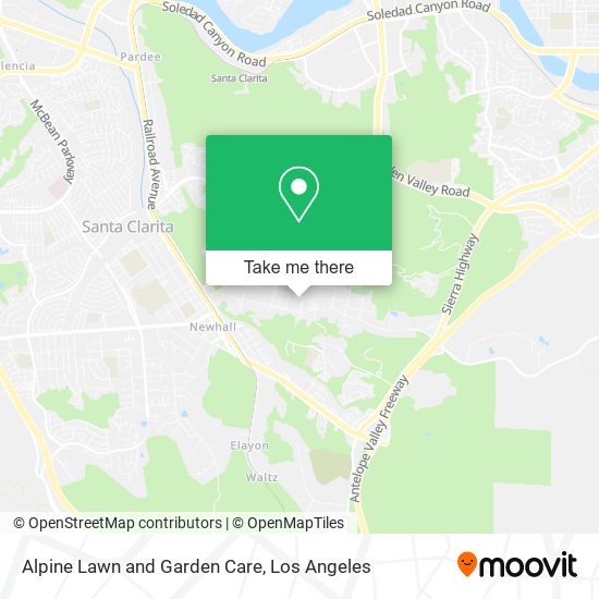 Alpine Lawn and Garden Care map