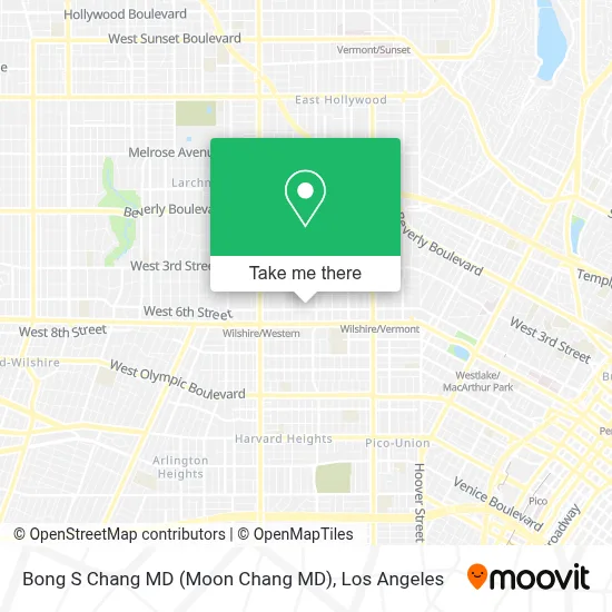 Bong S Chang MD (Moon Chang MD) map