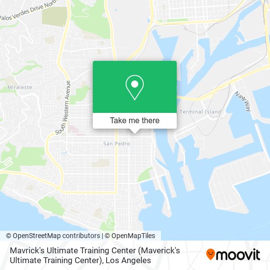 Mavrick's Ultimate Training Center map