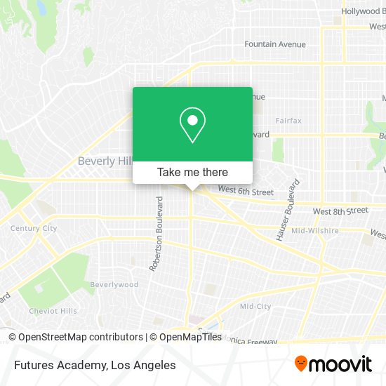 Futures Academy map