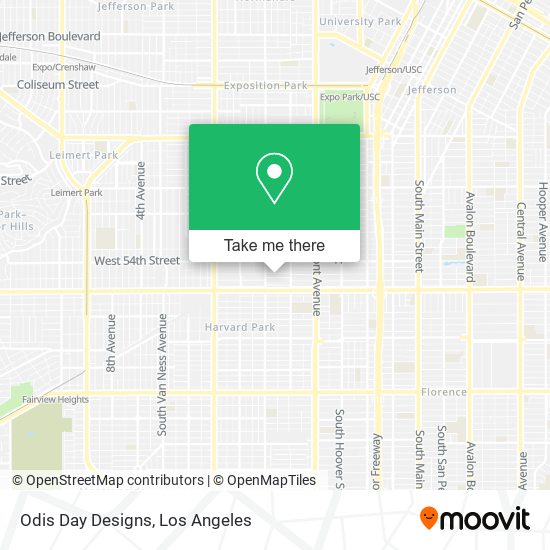 Mapa de Odis Day Designs