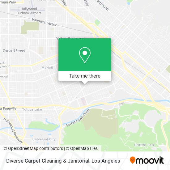 Mapa de Diverse Carpet Cleaning & Janitorial