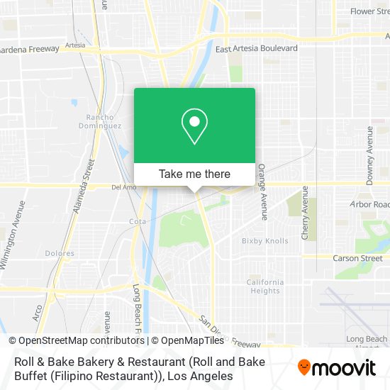 Roll & Bake Bakery & Restaurant (Roll and Bake Buffet (Filipino Restaurant)) map