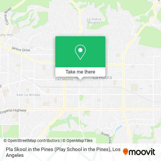 Pla Skool in the Pines (Play School in the Pines) map