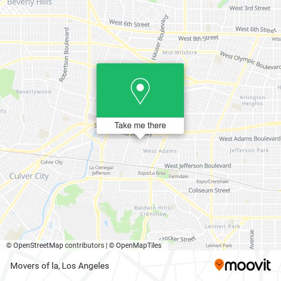 Movers of la map