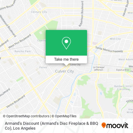 Mapa de Armand's Discount (Armand's Disc Fireplace & BBQ Co)