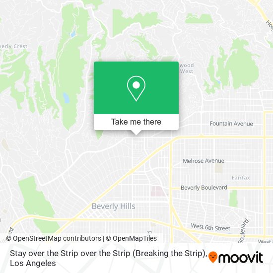 Stay over the Strip over the Strip (Breaking the Strip) map