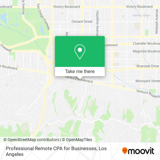 Professional Remote CPA for Businesses map