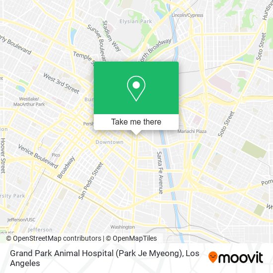 Grand Park Animal Hospital (Park Je Myeong) map