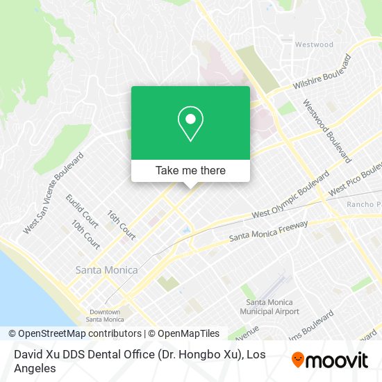 Mapa de David Xu DDS Dental Office (Dr. Hongbo Xu)
