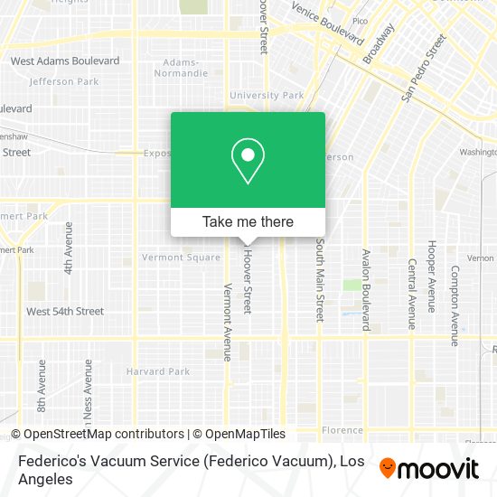 Mapa de Federico's Vacuum Service (Federico Vacuum)