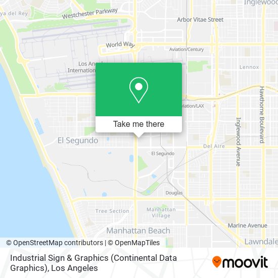 Industrial Sign & Graphics (Continental Data Graphics) map