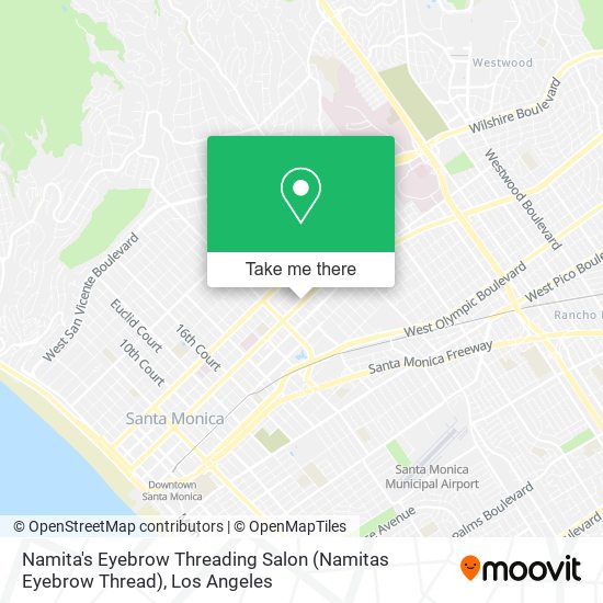 Mapa de Namita's Eyebrow Threading Salon (Namitas Eyebrow Thread)