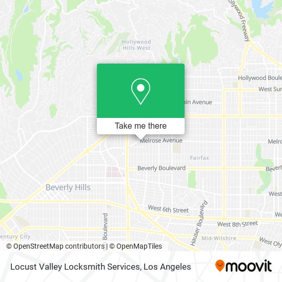 Mapa de Locust Valley Locksmith Services