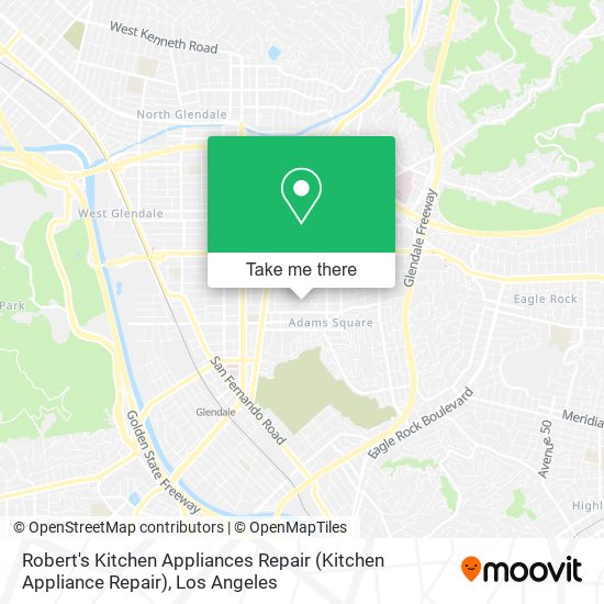 Robert's Kitchen Appliances Repair (Kitchen Appliance Repair) map