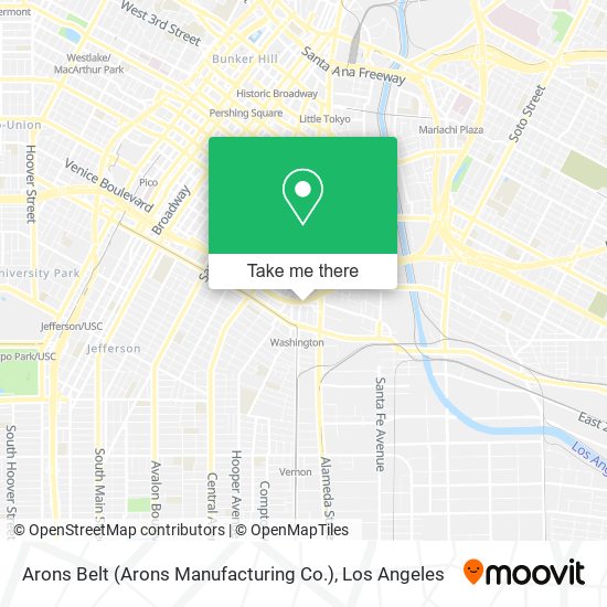 Arons Belt (Arons Manufacturing Co.) map