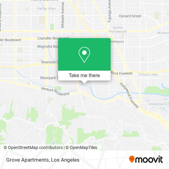 Grove Apartments map