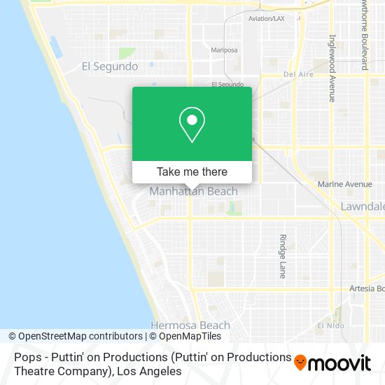 Mapa de Pops - Puttin' on Productions (Puttin' on Productions Theatre Company)