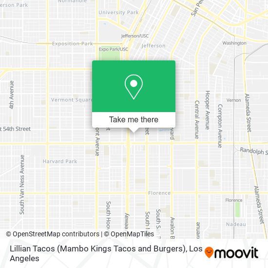 Lillian Tacos (Mambo Kings Tacos and Burgers) map