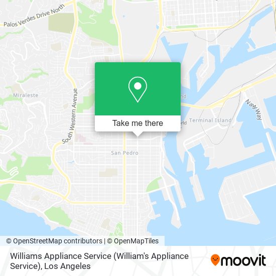 Williams Appliance Service (William's Appliance Service) map