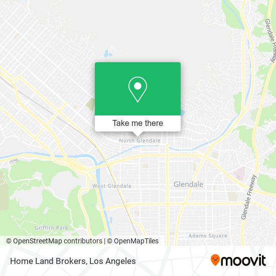 Home Land Brokers map