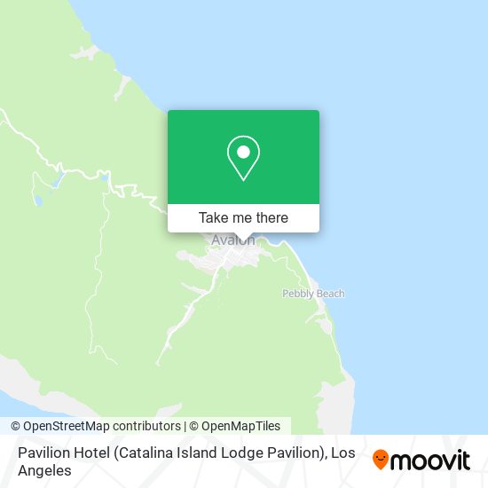 Pavilion Hotel (Catalina Island Lodge Pavilion) map