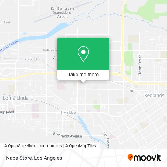 Napa Store map