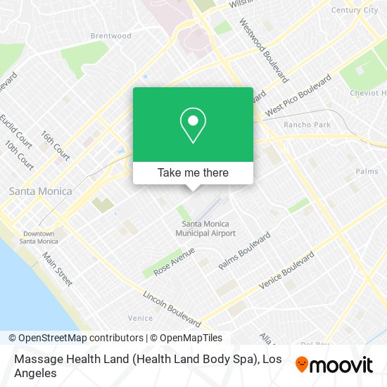Mapa de Massage Health Land (Health Land Body Spa)