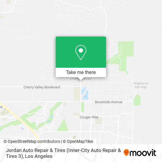 Jordan Auto Repair & Tires (Inner-City Auto Repair & Tires 3) map